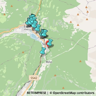 Mappa Via A. Volta, 25048 Sonico BS, Italia (1.867)
