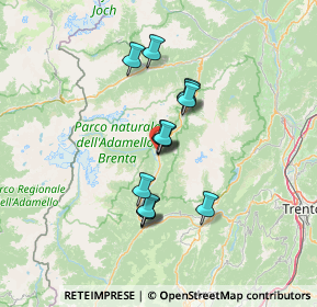 Mappa Via Nardis, 38086 Pinzolo TN, Italia (10.14538)