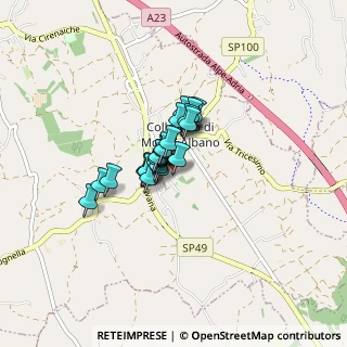 Mappa Via Stellini, 33010 Colloredo di Monte Albano UD, Italia (0.4037)
