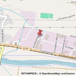 Mappa Via Ranée, 23, 23010 Berbenno di Valtellina, Sondrio (Lombardia)