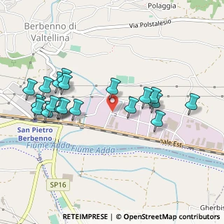 Mappa Via Alessandro Volta, 23010 Berbenno di Valtellina SO, Italia (0.508)