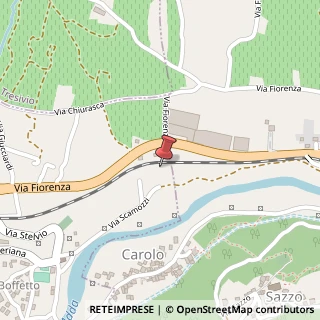 Mappa Via scamozzi 5, 23020 Piantedo, Sondrio (Lombardia)
