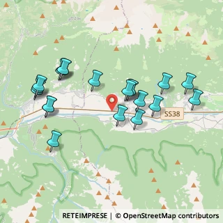 Mappa SS38, 23010 Berbenno di Valtellina SO, Italia (3.875)