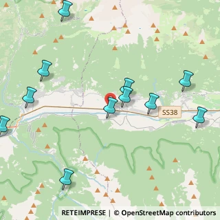 Mappa SS38, 23010 Berbenno di Valtellina SO, Italia (4.95636)