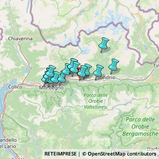 Mappa SS38, 23010 Berbenno di Valtellina SO, Italia (9.30375)
