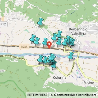 Mappa SS38, 23010 Berbenno di Valtellina SO, Italia (0.71364)