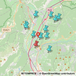 Mappa Localita' Nave S. Felice, 38015 Lavis TN, Italia (3.2475)