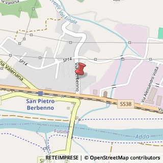 Mappa Via Berbenno, 116, 23010 Berbenno di Valtellina, Sondrio (Lombardia)