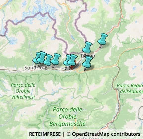 Mappa Via Consorzio Valgella, 23036 Teglio SO, Italia (8.39)