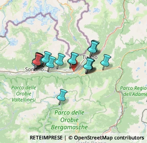 Mappa Via Consorzio Valgella, 23036 Teglio SO, Italia (10.338)