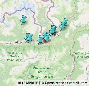 Mappa Via Consorzio Valgella, 23036 Teglio SO, Italia (9.19727)