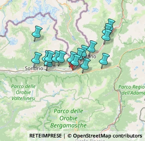 Mappa Via Consorzio Valgella, 23036 Teglio SO, Italia (10.37882)