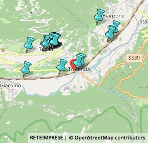Mappa Via Consorzio Valgella, 23036 Teglio SO, Italia (1.758)