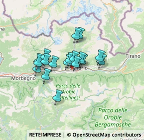 Mappa Strada Statale, 23100 Forcola SO, Italia (9.39333)