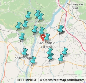 Mappa Via Valeriana, 33030 Ragogna UD, Italia (7.20684)