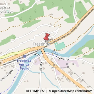 Mappa Via Tresenda Nazionale, 57, 23036 Teglio, Sondrio (Lombardia)
