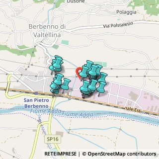 Mappa Via Campo Sportivo, 23010 Berbenno di Valtellina SO, Italia (0.25926)