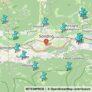 Mappa Via Scais, 23100 Sondrio SO, Italia (3.04)