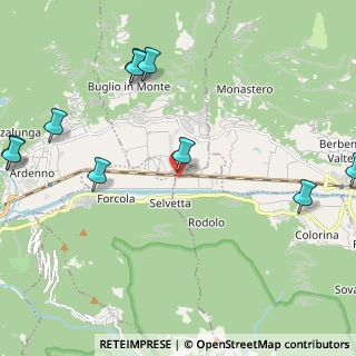 Mappa Via Piani Selvetta, 23010 Colorina SO, Italia (3.13667)