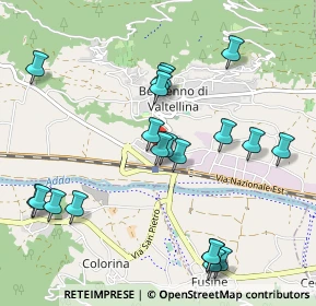 Mappa Via Pradelli, 23010 Berbenno di Valtellina SO, Italia (1.0925)