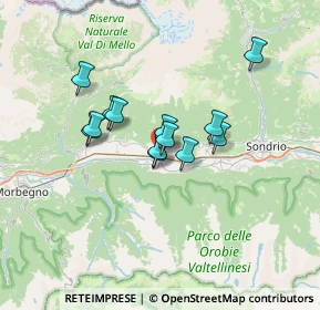 Mappa Via Pradelli, 23010 Berbenno di Valtellina SO, Italia (4.78154)