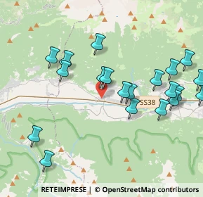 Mappa Via Pradelli, 23010 Berbenno di Valtellina SO, Italia (4.311)