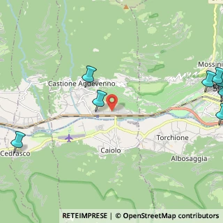 Mappa Via del Piano, 23100 Castione Andevenno SO, Italia (3.79933)