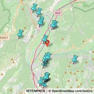 Mappa Strada del Vino, 38015 Lavis TN, Italia (4.7465)