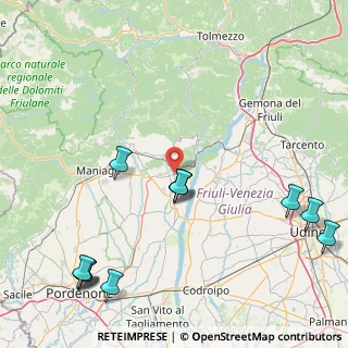 Mappa Al t, 33094 Pinzano Al Tagliamento PN, Italia (21.63417)