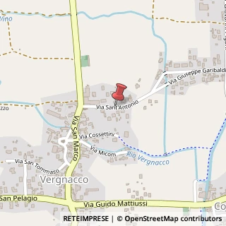 Mappa Via Sant'Antonio, 9/1, 33010 Reana del Rojale, Udine (Friuli-Venezia Giulia)