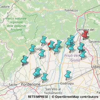 Mappa Via Pier Paolo Pasolini, 33090 Sequals PN, Italia (15.9105)