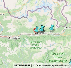 Mappa Via del Piano, 23012 Castione Andevenno SO, Italia (32.70286)