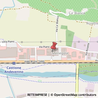Mappa Via del Piano, 22, 23012 Castione Andevenno, Sondrio (Lombardia)
