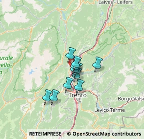 Mappa Nave San Rocco, 38010 Terre d'Adige TN, Italia (7.9)