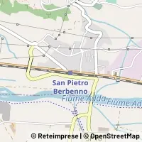 Mapa Berbenno di Valtellina