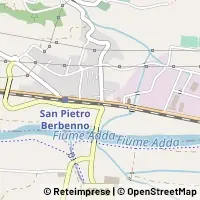 Kaart Berbenno di Valtellina