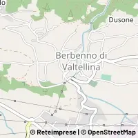 Map Berbenno di Valtellina