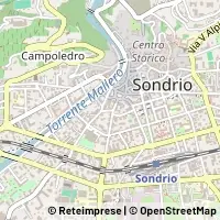 Kaart Sondrio