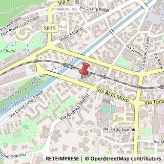 Mappa Via Aldo Moro, 50, 23100 Forcola, Sondrio (Lombardia)