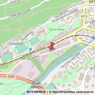 Mappa Via Ventina, 20, 23100 Sondrio, Sondrio (Lombardia)