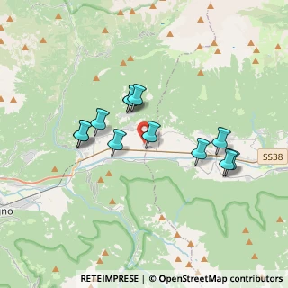 Mappa Via Europa, 23010 Buglio in Monte SO, Italia (3.085)