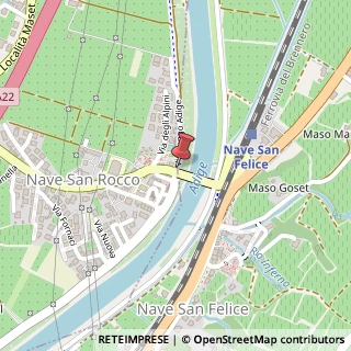 Mappa Via IV Novembre, 2, 38015 Lavis, Trento (Trentino-Alto Adige)