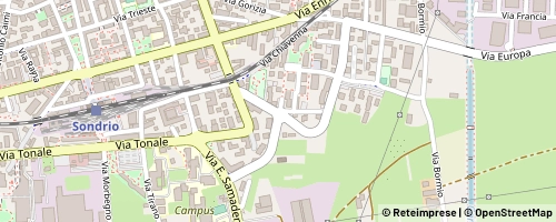 Mappa Sondrio