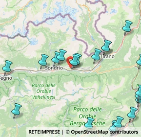 Mappa Via Fiorenza, 23026 Piateda SO, Italia (22.6065)