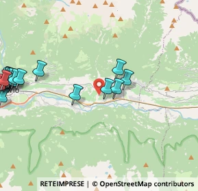 Mappa Via Fiorenza, 23026 Piateda SO, Italia (5.7085)