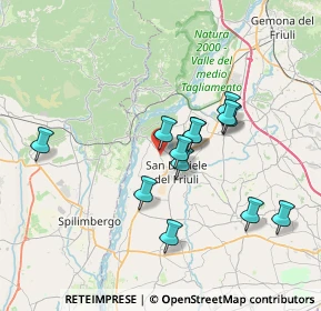 Mappa Via Monte Grappa, 33030 Ragogna UD, Italia (6.23154)