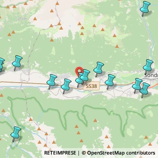 Mappa SP14dirA, 23010 Berbenno di Valtellina SO, Italia (5.49357)