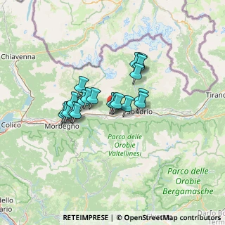 Mappa SP14dirA, 23010 Berbenno di Valtellina SO, Italia (9.569)
