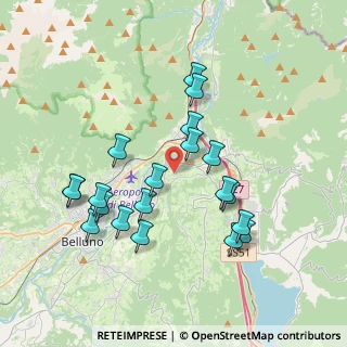 Mappa Località Lastreghe, 32014 Ponte nelle Alpi BL, Italia (3.649)