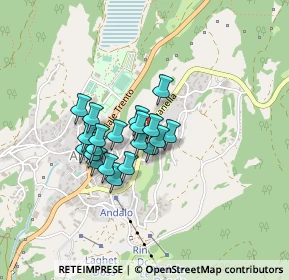 Mappa Via Paganella, 38010 Andalo TN, Italia (0.286)